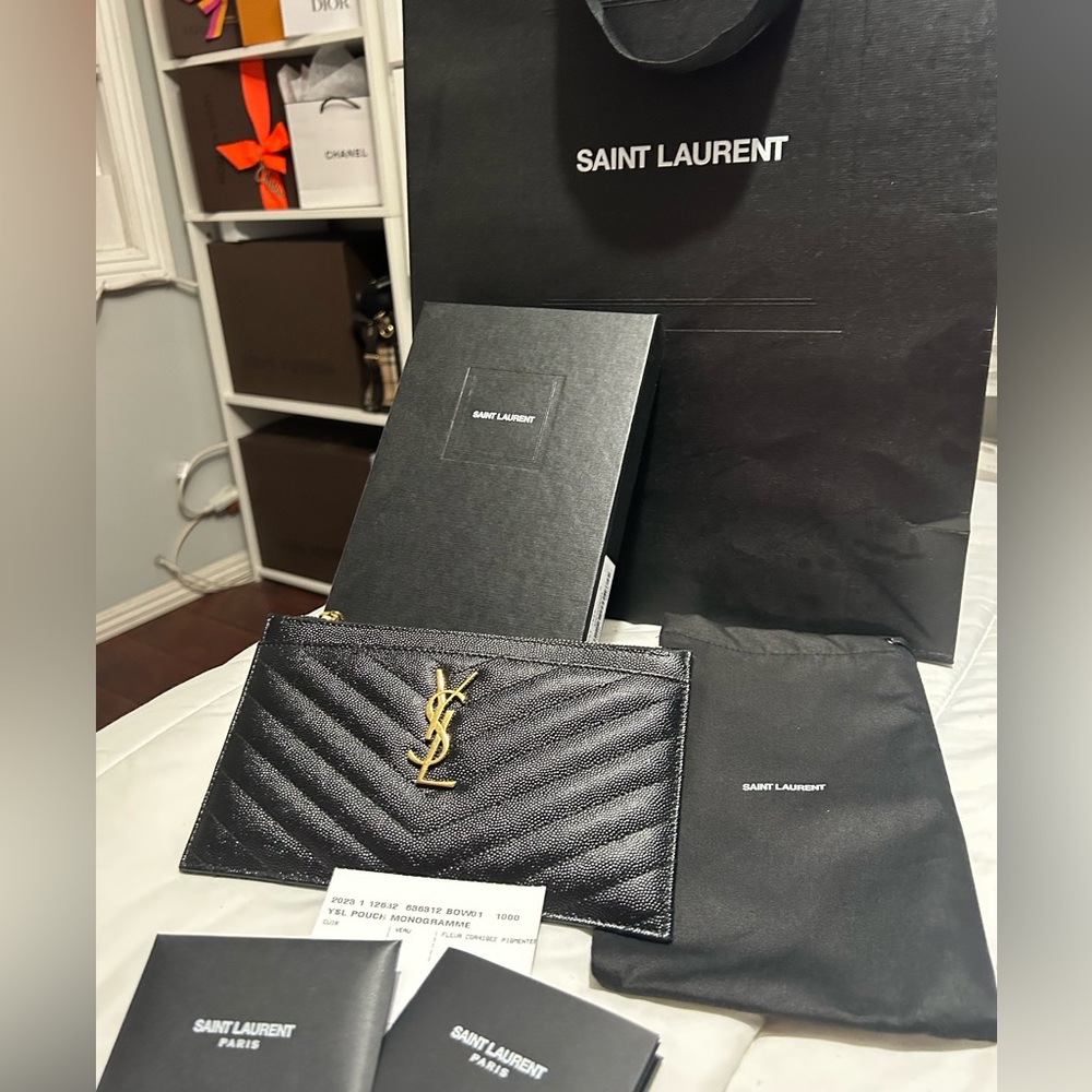 YSL Monogramme Pouch